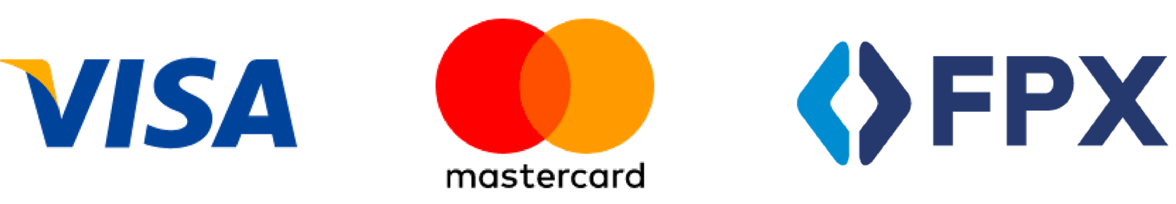 Visa, Mastercard, FPX